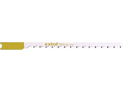 Rezila vbodne žage 5 kosov, 75 × 2,5 mm, HCS