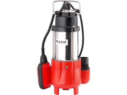 Potopna črpalka za blato, 250 W, 9000l / uro = 150l / min