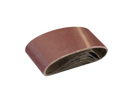 Brusilni trak 75 × 457 mm P120 - 5 kom Silverline