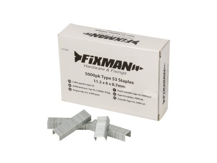 Sponke 11,25 × 8 × 0,75 mm (5.000 kosov) Tip 53 Fixman