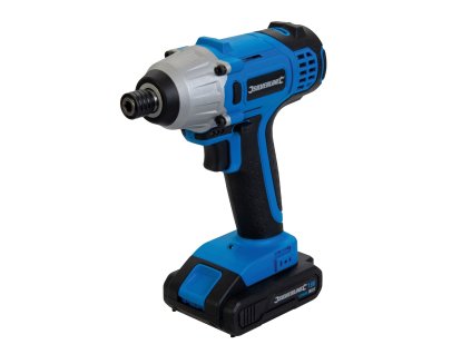 Brezžični udarni ključ 1/4", 160 Nm, 18 V/1,5 Ah Silverline