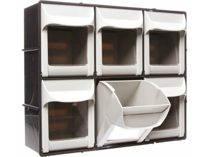 Organizator s 6 nagibnimi SH pladnji