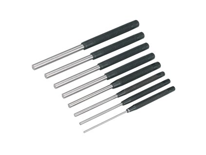 Punch set 2,4 - 9,5 mm - 8 kosov Silverline