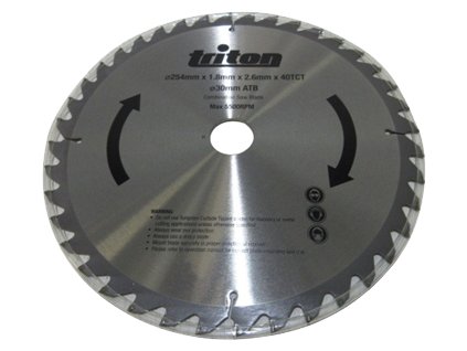 Lopatica za krožno žago TCT 254 × 30 - 40t Triton