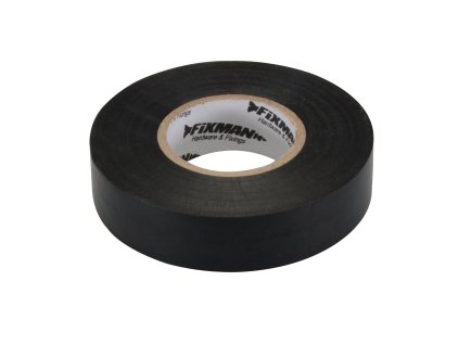 Izolacijski trak 19 mm × 33 m črna Fixman