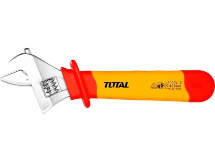 Nastavljiv ključ električarja, 200 mm, 1000 V, industrijski