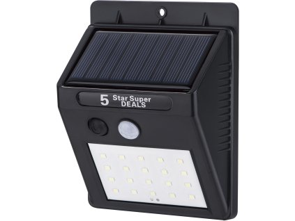 Solarna svetilka 20 LED 200 lm s senzorjem