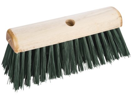 PVC ščetinasta metla 330 mm srebrna črta