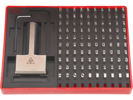 Komplet 100 kosov 3 mm umre za označevanje kode