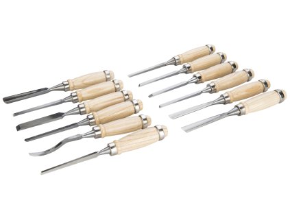 Rezbarski dleto set 12 kosov Silverline