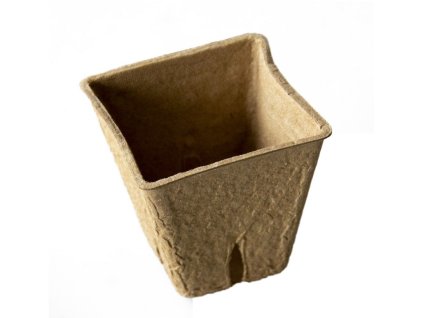 Cvetlični lonček za enkratno uporabo 6 × 6 × 6 cm papir (20 kosov)