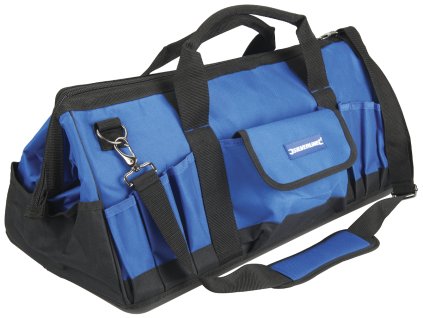 Torba za orodje 600 × 280 × 260 mm srebrna črta