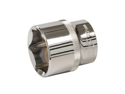 Ključ vtičnice 32 mm 1/2" HEX kratka srebrna črta