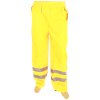 Hi-Vis odsevne hlače L 81 cm - rumena srebrna črta