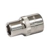 Ključ vtičnice 11 mm 1/2" HEX kratka srebrna črta