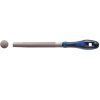 Delavniška datoteka 300 mm, z ergonomskim ročajem, 28 × 9 mm, sek 3