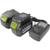 Brezžični sveder 20 V, Li-ion 2 × 1.500 mAh