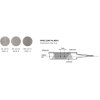 Natančna datoteka stebrička 200 mm, 10 × 3,5 mm, sek 4