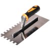 Lopatica iz nerjavečega jekla 280 × 120 mm - zob 10 mm