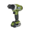 Brezžični sveder 12 V Li-ion z orodjem, komplet 46