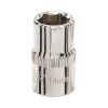 Ključ vtičnice 14 mm 1/2" HEX kratka srebrna črta