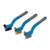 Set žične krtače 175 mm - 3 kom Silverline