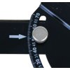 Kot 550 mm srebrna črta