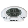 Zunanji / notranji termometer -50 ° C do 70 ° C srebrna linija
