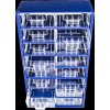 Stenski organizator MAXI 6752, modra