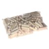 Leseni kljukice 10 × 40 mm - 200 kom Silverline