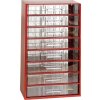 Stenski organizator MAXI 6753, rdeč