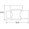 3/4" Ženski navojni ventil NPT 3/4" LOC-LINE