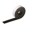 Srebrni magnetni trak 25 mm × 3 m
