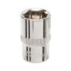 Ključ vtičnice 17 mm 1/2" HEX kratka srebrna črta