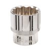 Ključ vtičnice 30 mm 1/2" 12-koničast, kratek Silverline