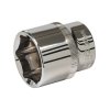 Ključ vtičnice 30 mm 1/2" HEX kratka srebrna črta