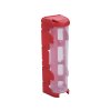 Rdeči viseči modularni organizator, LONG (420ml), PP