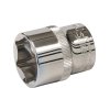 Ključ vtičnice 24 mm 1/2" HEX kratka srebrna črta