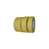 Crepe trak 25 mmx50 m rumena črta do 60 stopinj