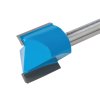 Rezalnik žlebov 2b. 1/4" - 20 × 20 mm srebrna črta