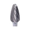 Karbidni rezalnik, okrogel lok, premera 12 × 25 mm/steblo 6 mm, dvorezen