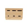 Leseno stojalo za dleta 140 × 95 × 90 mm
