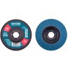 Cirkonijev nagnjen disk z loputo, P80, 125 mm
