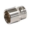 Ključ vtičnice 25 mm 1/2" 12-stranski kratek Silverline