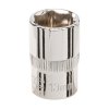 Ključ vtičnice 13 mm 3/8" HEX kratka srebrna črta