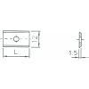 Rezilo britvice L 9,6 MDF