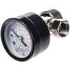 Dušilni ventil 1/4" z manometrom