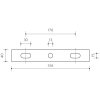 LED reflektor 150 W MODENA