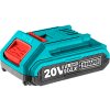 Brezžični obrezovalnik trave, 20 V Li-ion, 2000 mAh, 1 baterija in 1 polnilnik