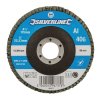 Loputa 115 mm P40 Silverline aluminijev oksid